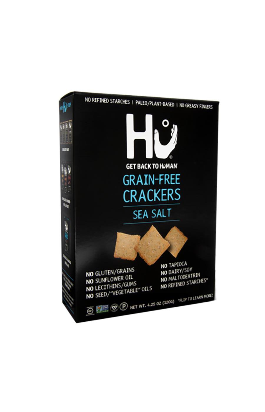Hu Grain Free Sea Salt Crackers; image 1 of 4