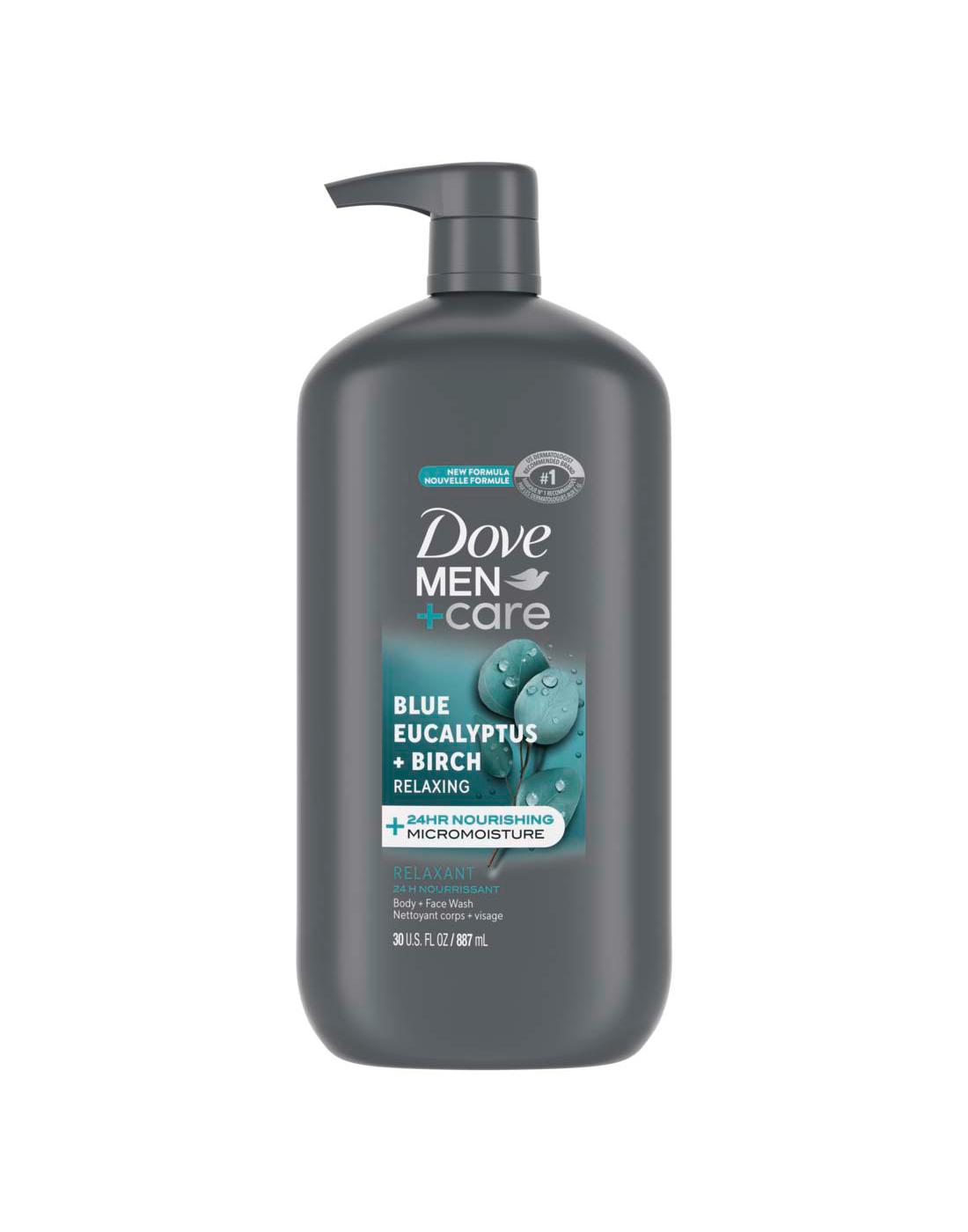 Dove Men+Care Care Body Wash Blue Eucalyptus + Birch Shop Body wash