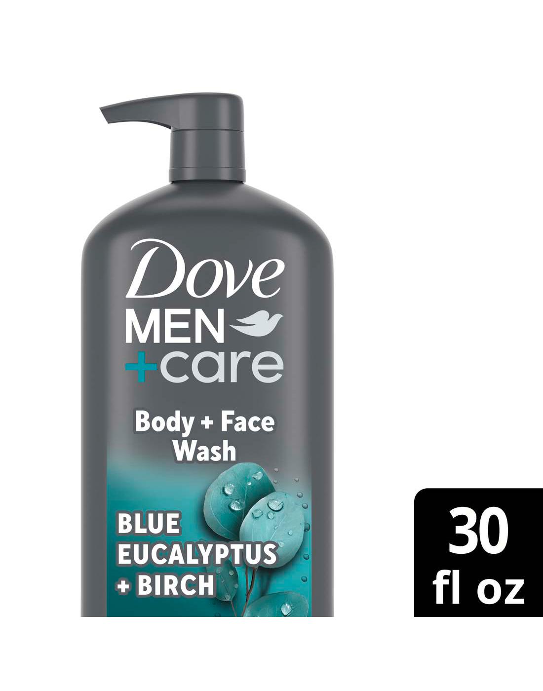Dove Men+Care Care Body Wash - Blue Eucalyptus + Birch; image 2 of 3