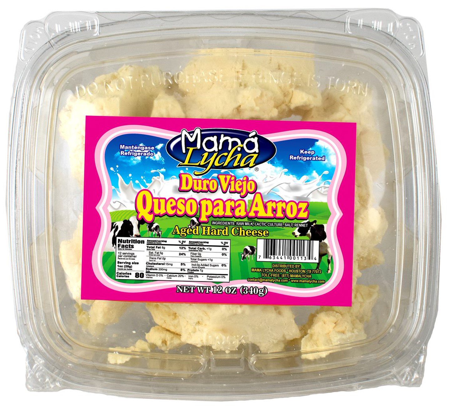 Mama Lycha Queso Duro Con Loroco, 12 oz | Joe V's Smart Shop | Low