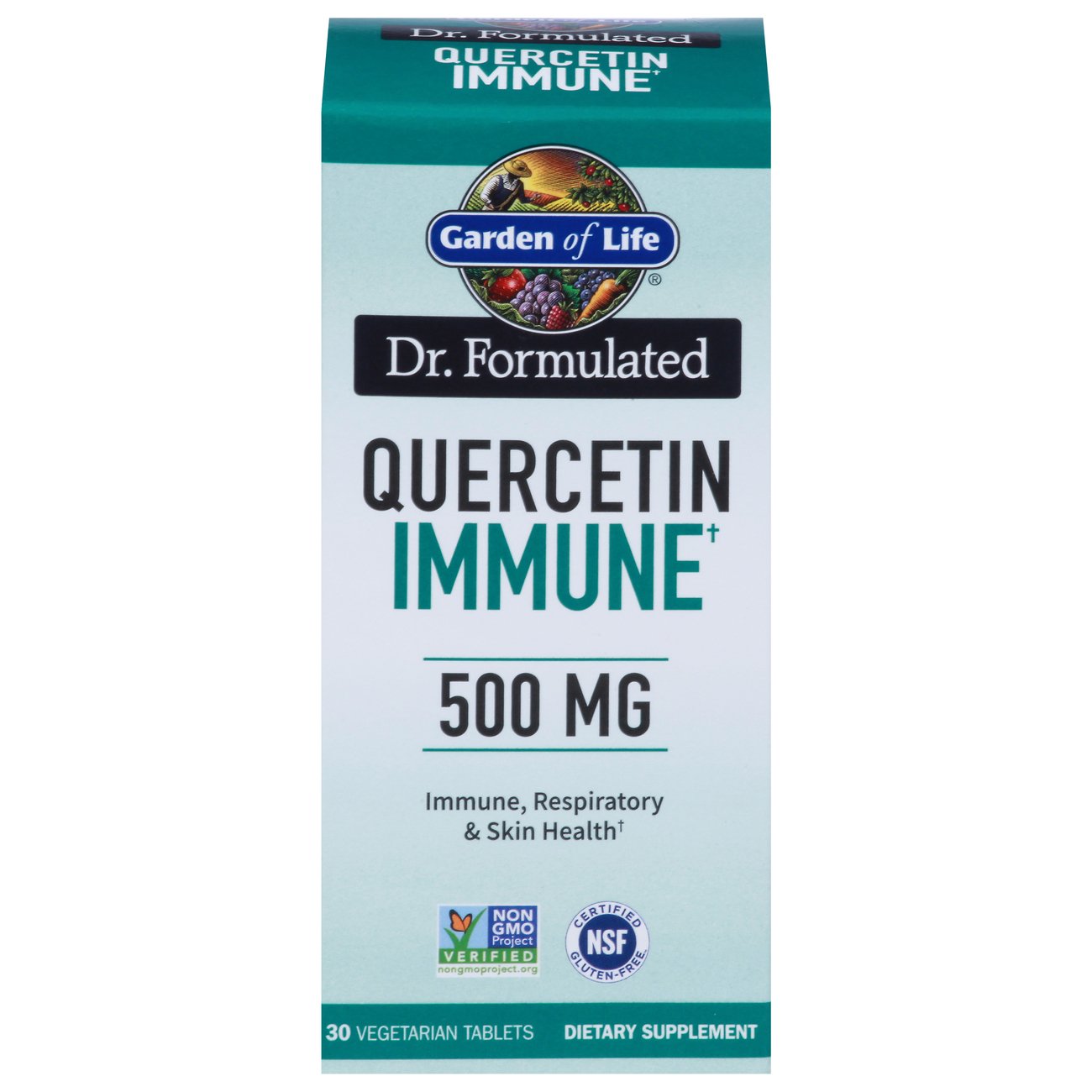 Garden of Life Dr. Formulated Quercetin Immune 500mg Tablets, 30 ct