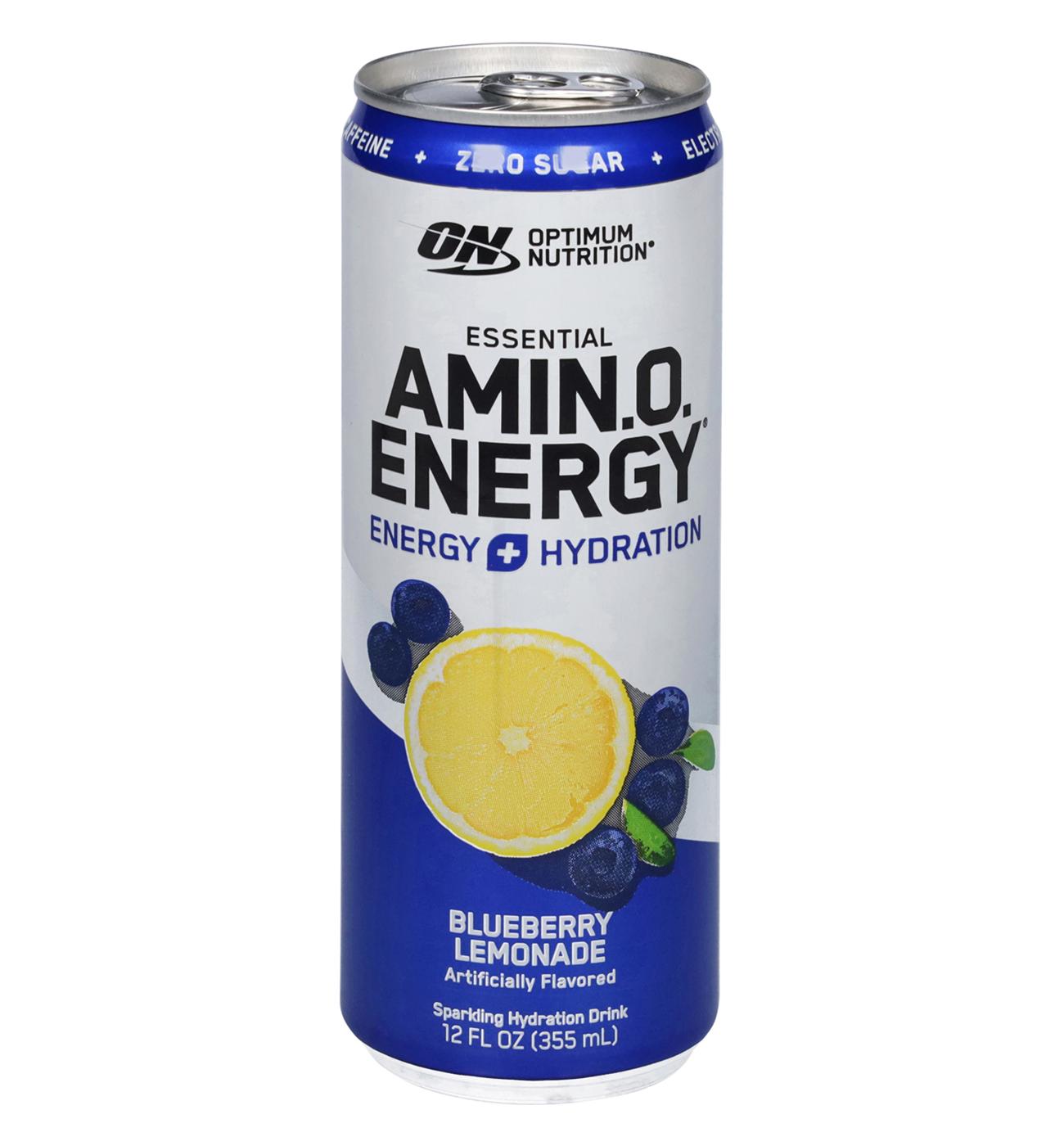 Optimum Nutrition Essential Amin.O Energy + Electrolytes Hydration Drink - Blueberry Lemonade; image 1 of 2