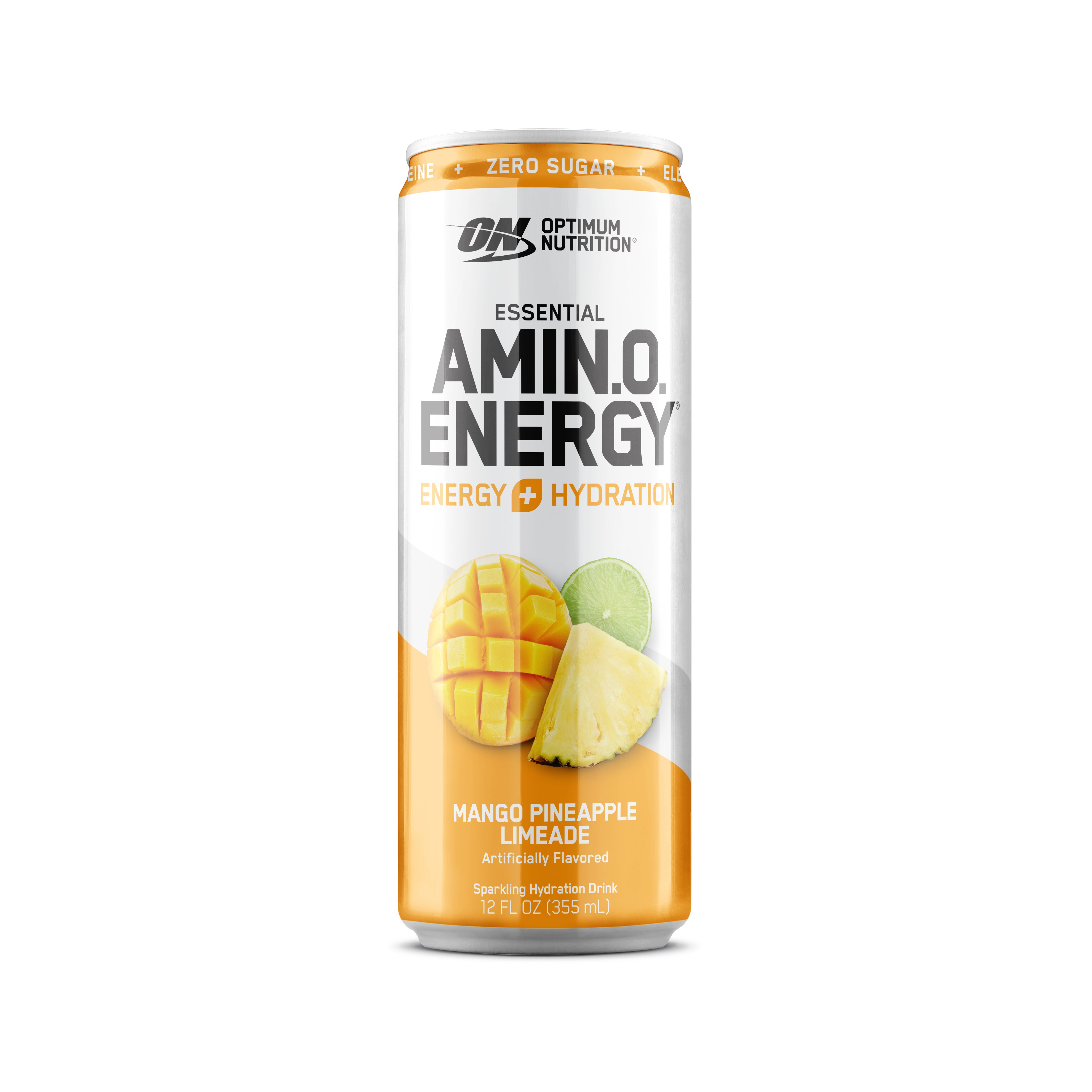 Optimum Nutrition Essential Amin.O Energy + Electrolytes Hydration Drink - Mango Pineapple Limeade, 12 oz