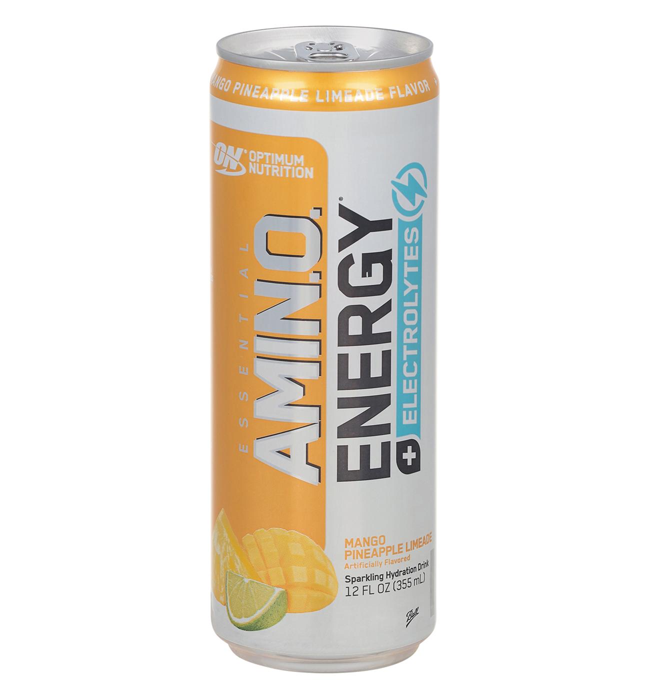 Optimum Nutrition Essential Amin.O Energy + Electrolytes Hydration Drink - Mango Pineapple Limeade; image 1 of 2