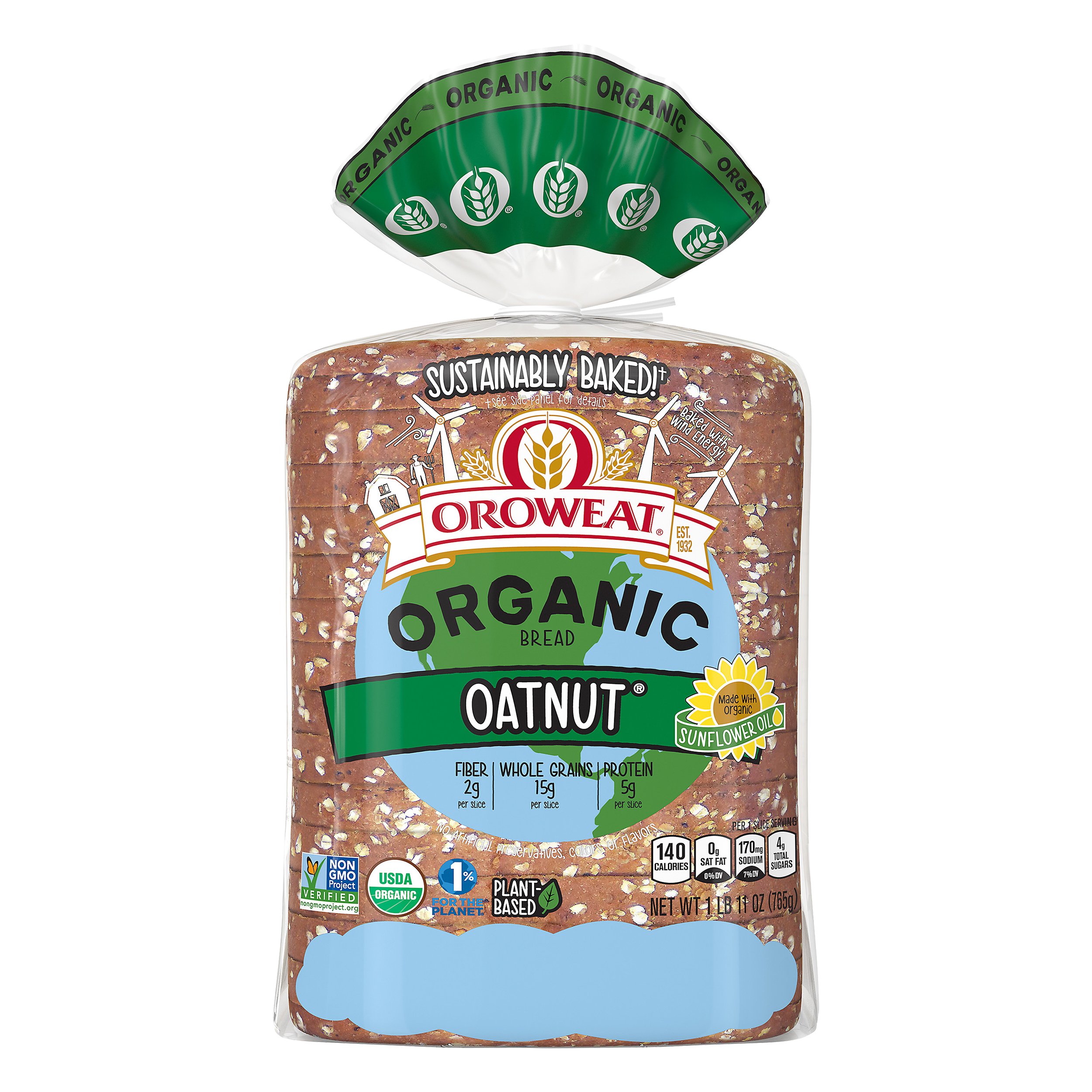 Oroweat Organic Bread Oatnut - Shop Sliced Bread At H-E-B