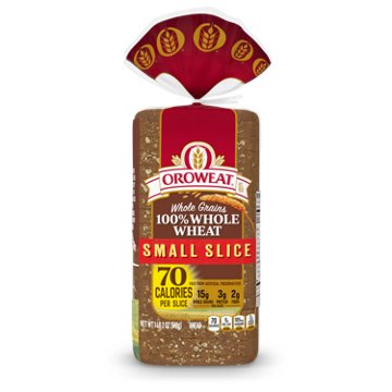 Oroweat Small Slice Whole Wheat Bread