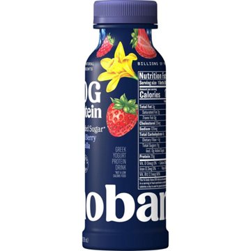 Chobani 20G Protein Zero Sugar Added Yogurt Drink - Mixed Berry Vanilla, 10 oz