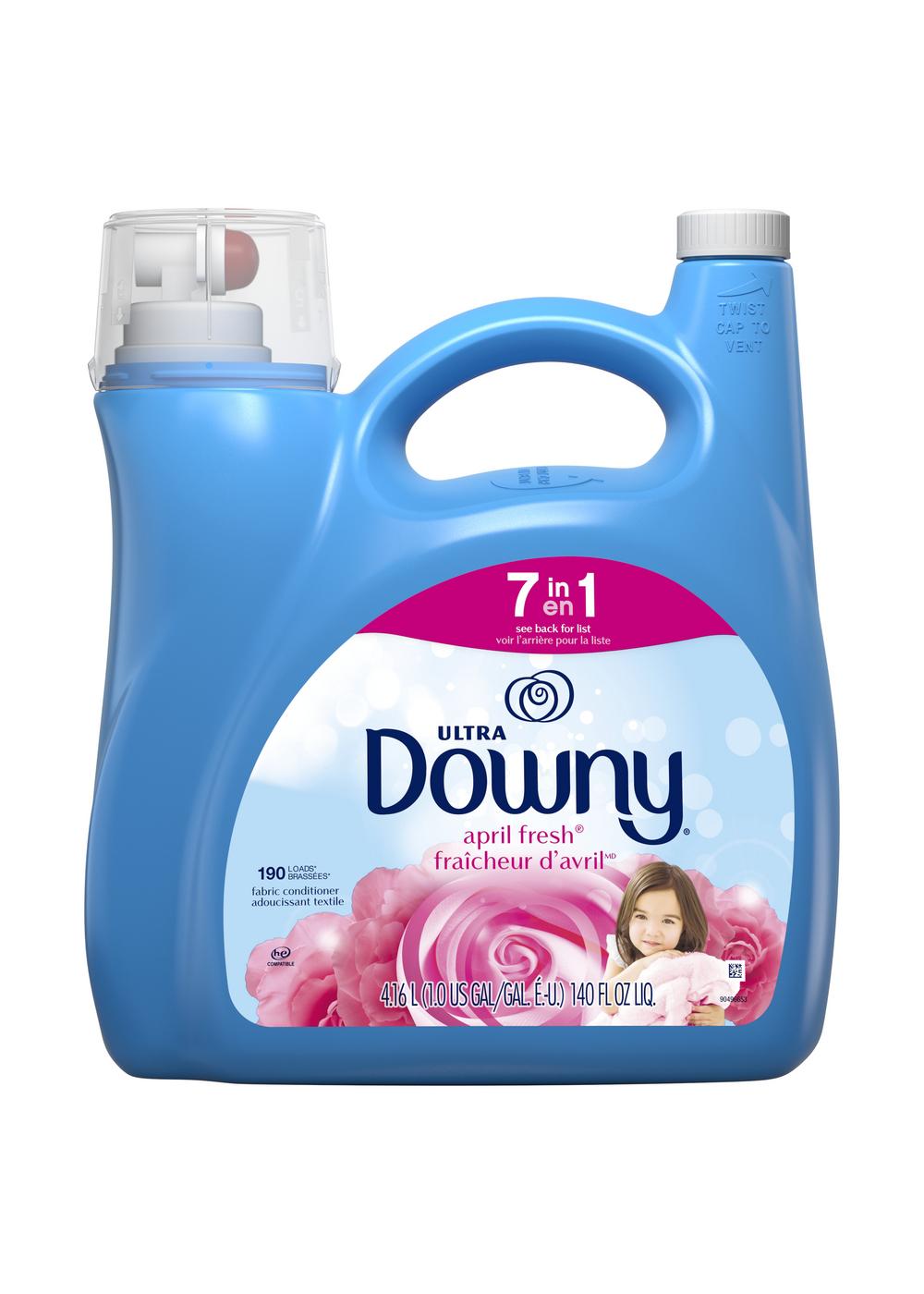 Downy Ultra HE Liquid Fabric Conditioner, 190 Loads - April Fresh; image 1 of 2