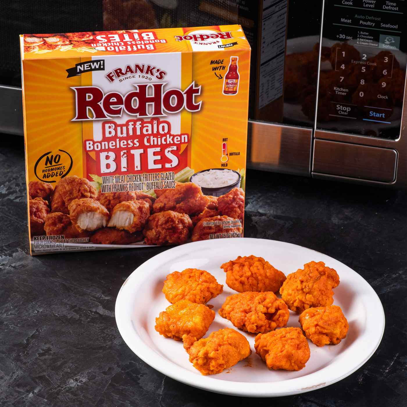 Frank's RedHot Buffalo Boneless Chicken Bites; image 2 of 9