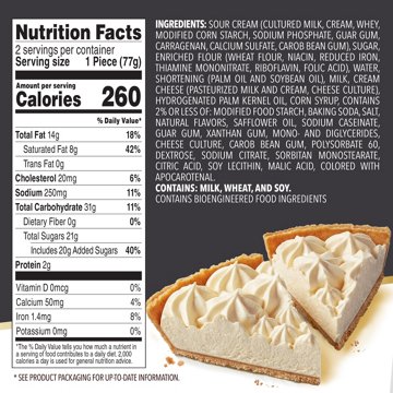 Edwards Signatures Frozen Original Whipped Cheesecake Slices, 2 ct