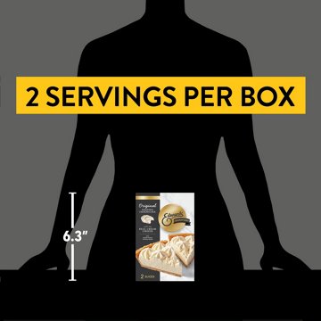 Edwards Singles Desserts Frozen Original Whipped Cheesecake Slices, 2 ct