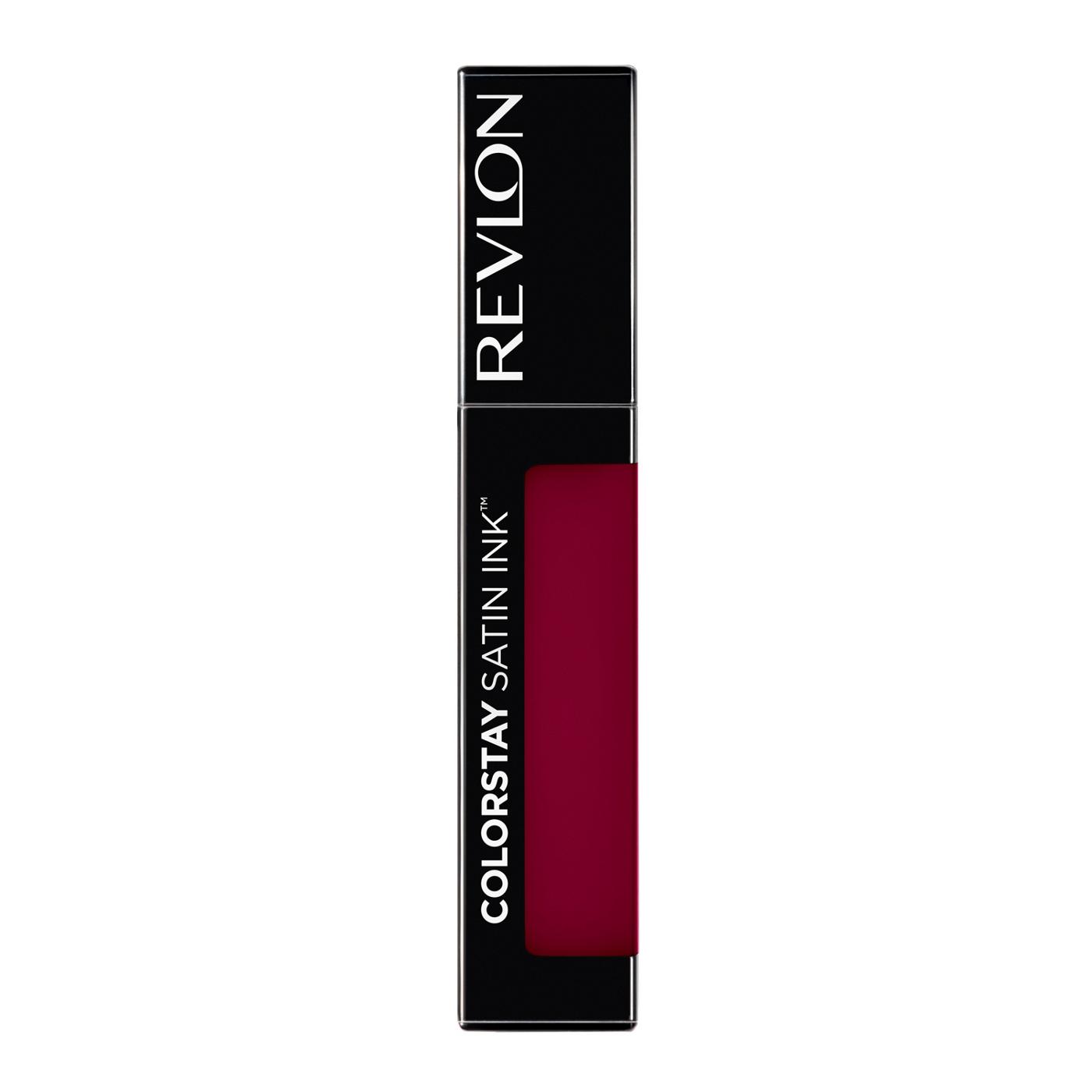 Revlon ColorStay Satin Ink Crown Jewels Liquid Lipstick, Regal Ruby; image 1 of 7