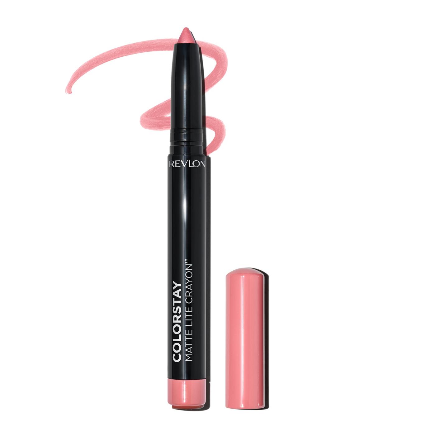 Revlon ColorStay Matte Lite Crayon Lipstick - Tread Lightly; image 6 of 7
