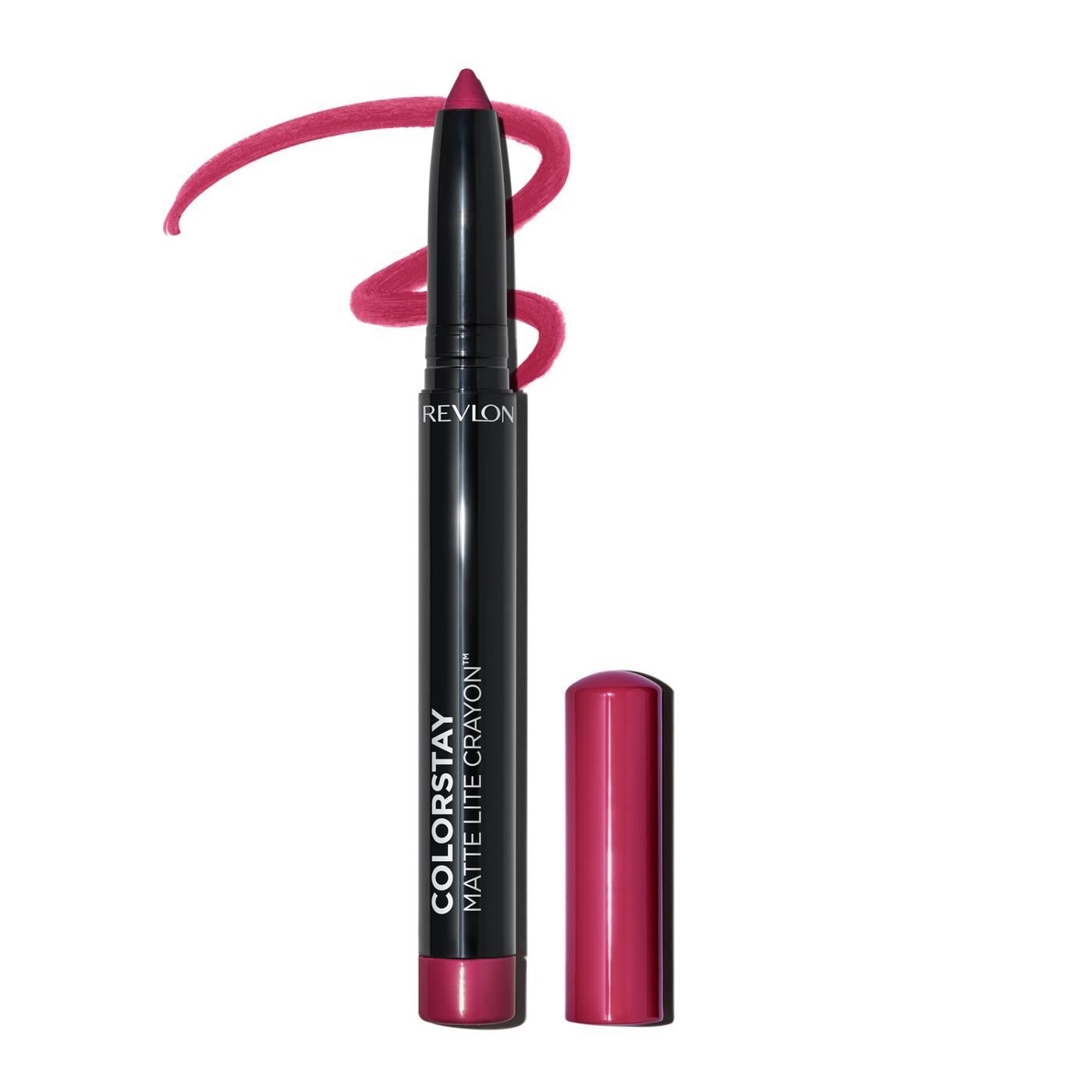 Revlon ColorStay Matte Lite Crayon Lipstick - Lifted; image 6 of 7