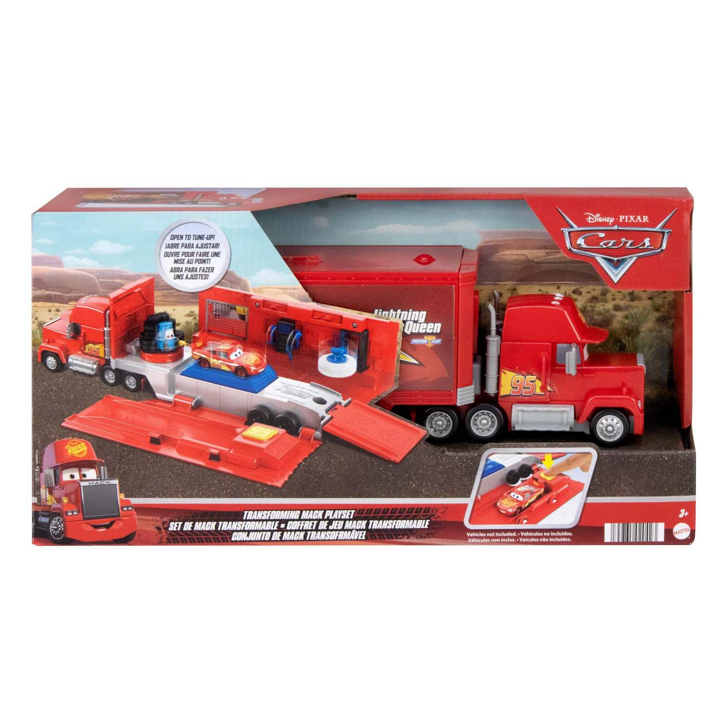 Mattel Disney Pixar Cars Transforming Mack Playset; image 1 of 2