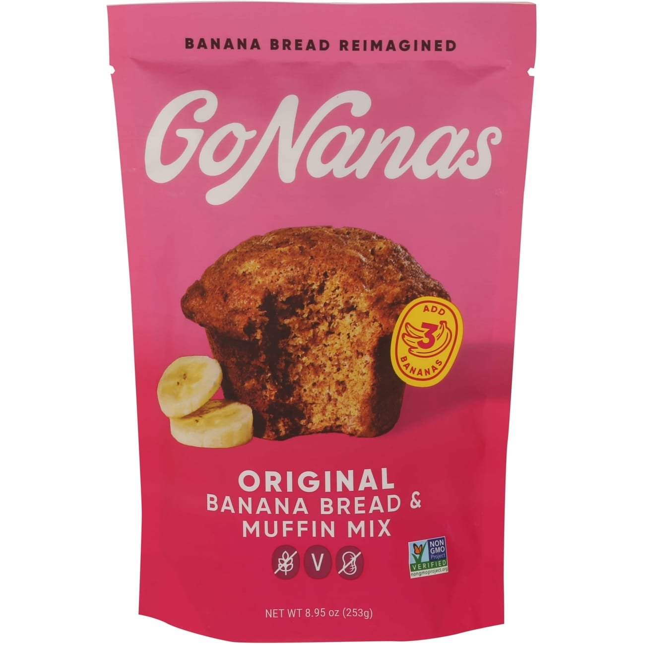 Go Nanas Original Banana Bread Mix, 8.95 oz