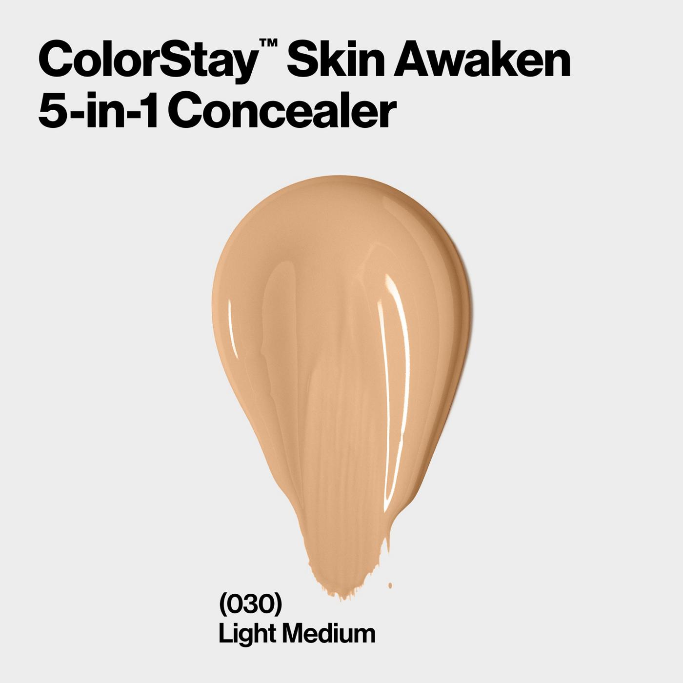 Revlon ColorStay Skin Awaken Concealer, Light Medium; image 6 of 7