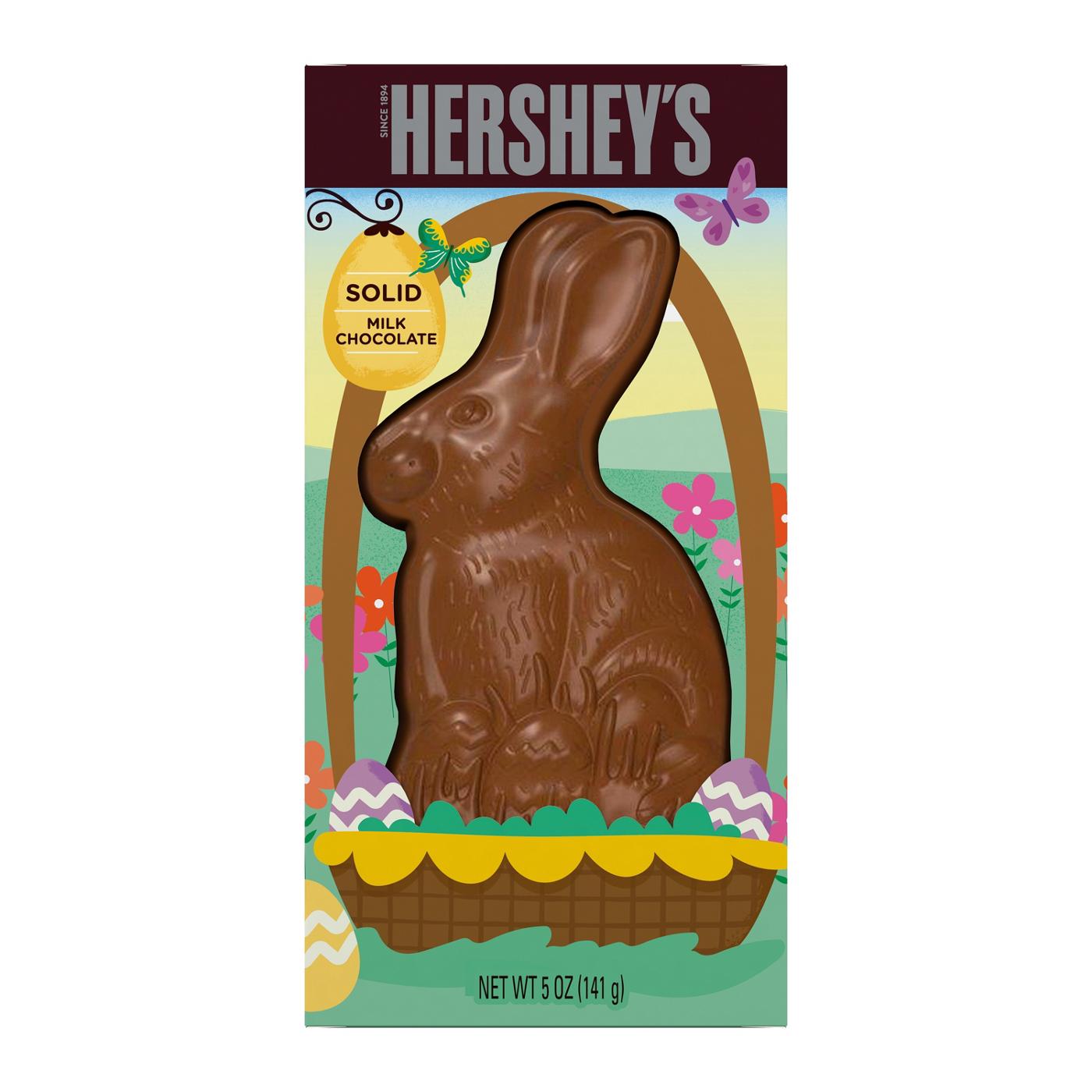 Hershey's Solid Milk Chocolate Easter Bunny Candy; image 1 of 8