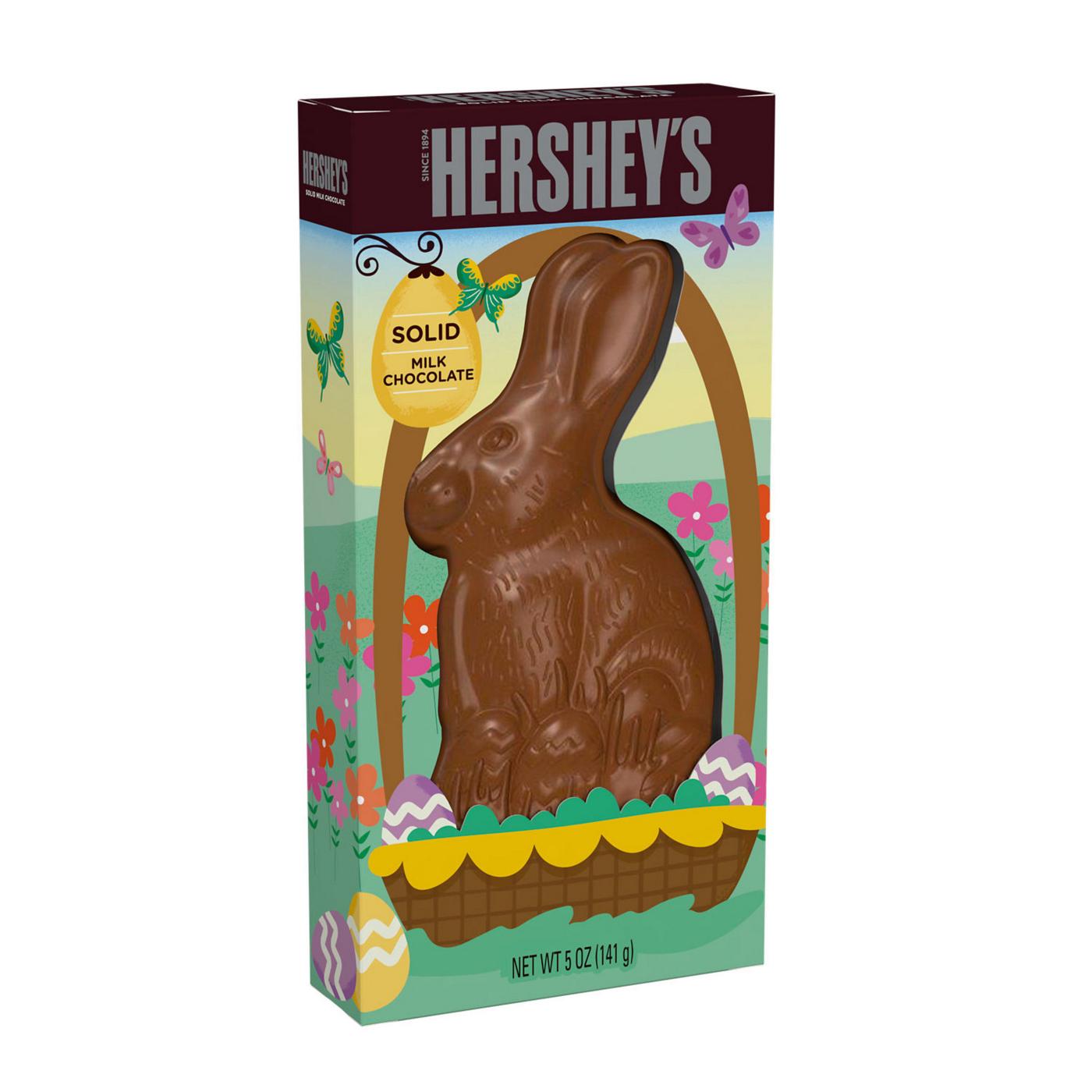 Hershey's Solid Milk Chocolate Easter Bunny Candy; image 4 of 8