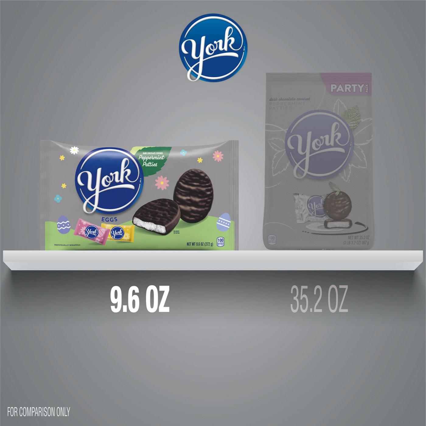 York Dark Chocolate Peppermint Patties Eggs Easter Candy; image 5 of 7