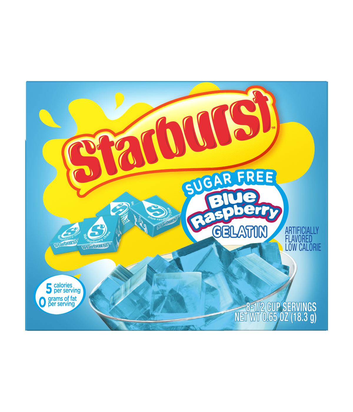 Starburst Gelatin - Sugar Free Blue Raspberry; image 1 of 4