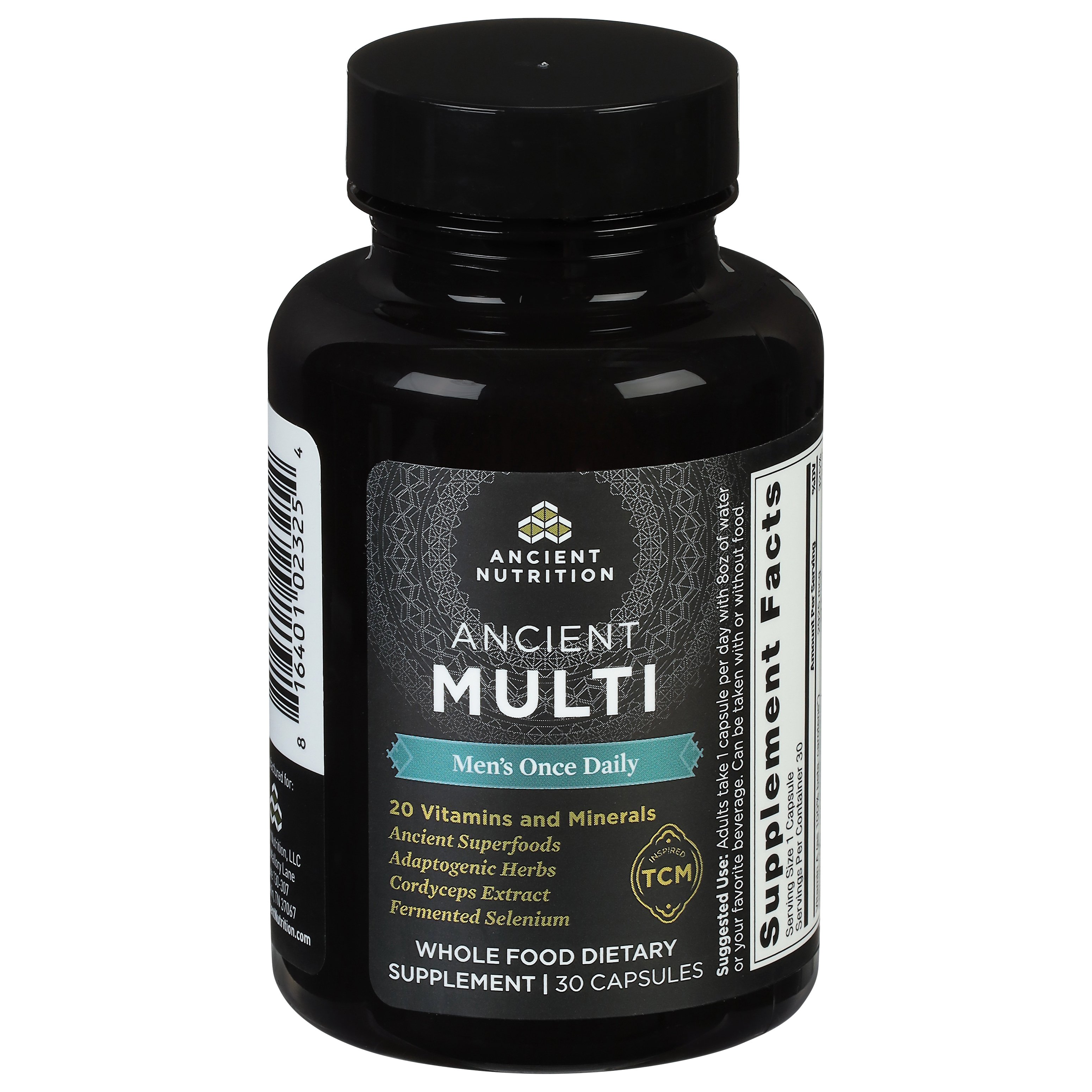 Ancient Nutrition Men's Once Daily Multivitamin Capsules, 30 ct