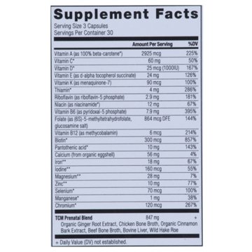 Ancient Nutrition Prenatal Multivitamin Capsules