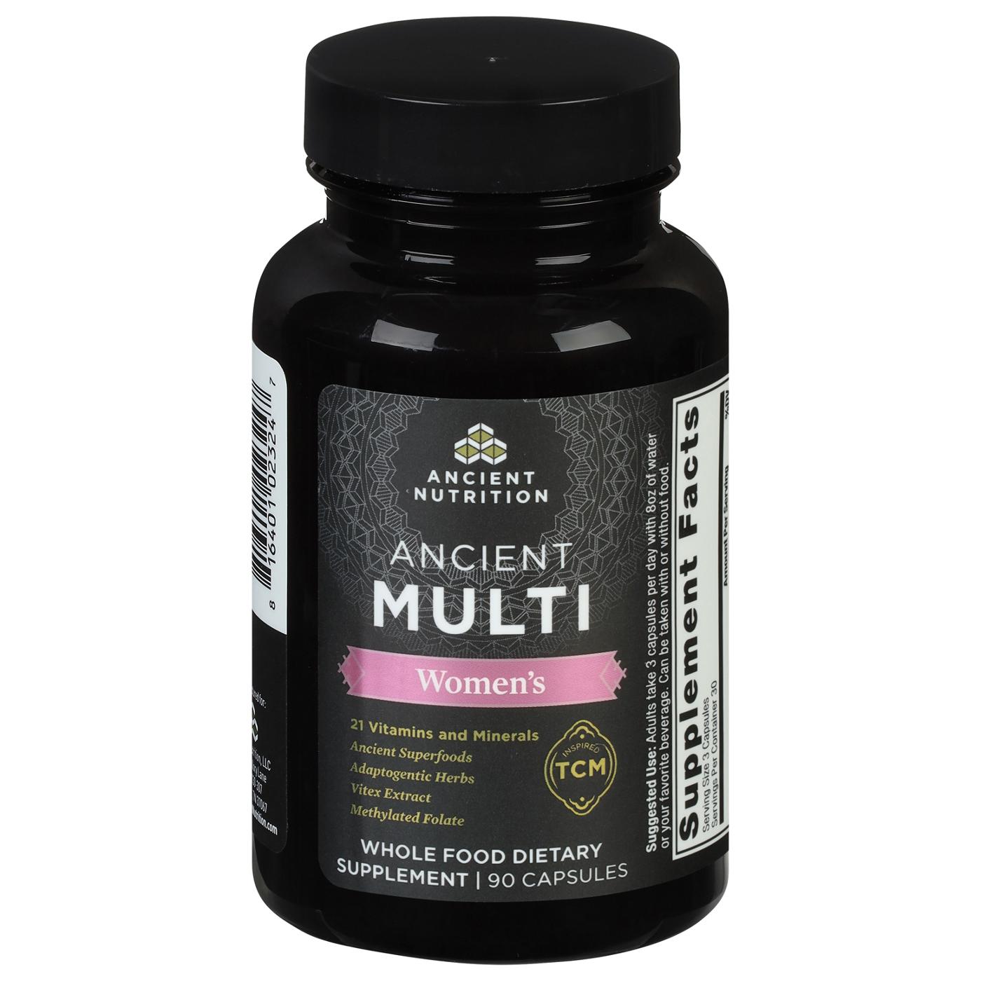 Ancient Nutrition Women's Multi Capsules; image 2 of 2