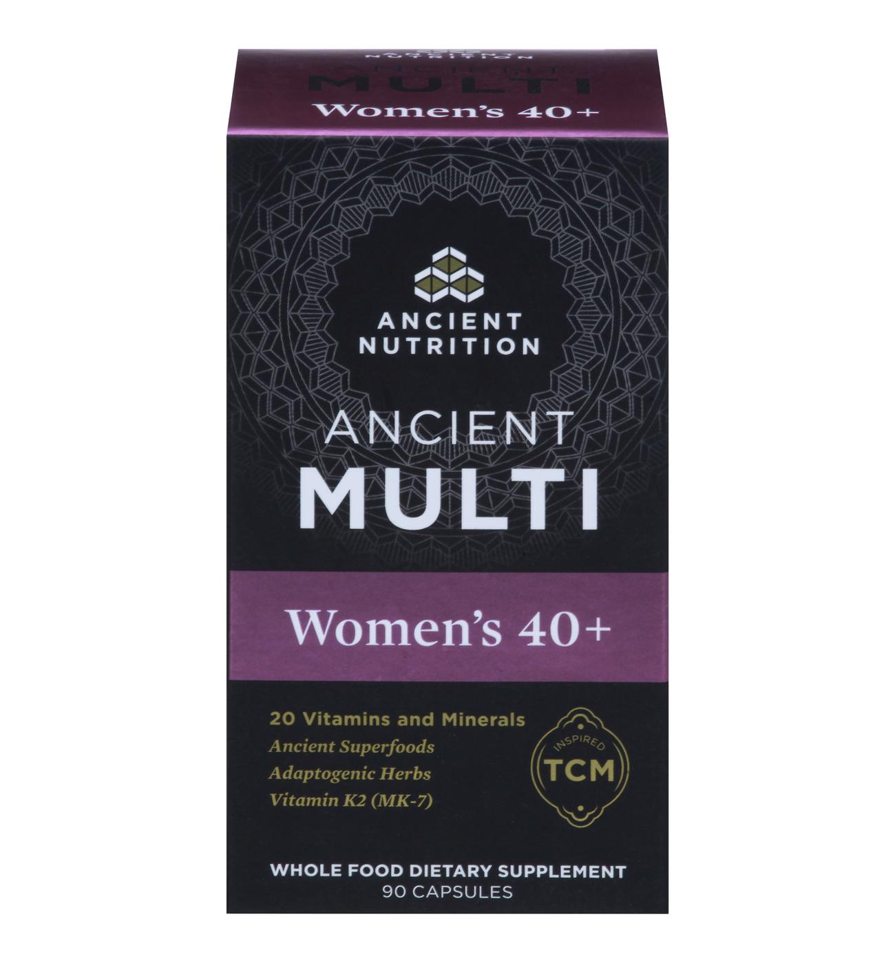 Ancient Nutrition Womens 40+ Multi TCM Capsules; image 1 of 2