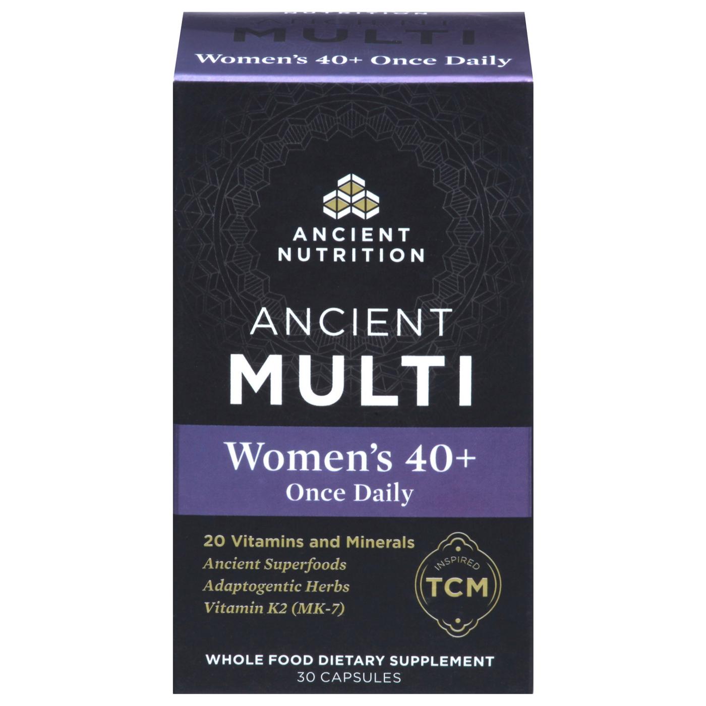 Ancient Nutrition Women's 40+ Once Daily Capsules; image 1 of 2