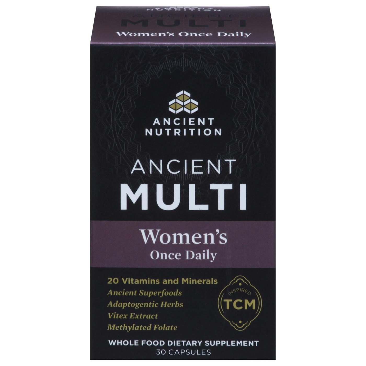 Ancient Nutrition Women's Once Daily Capsules; image 1 of 2