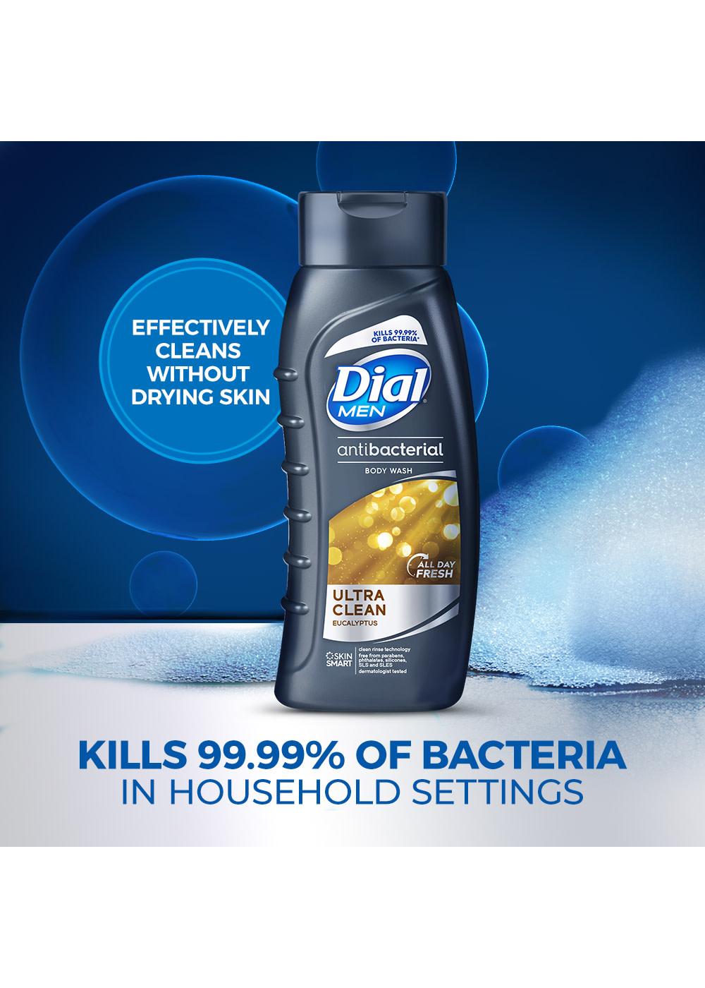 Dial Men Antibacterial Body Wash - Ultra Clean; image 2 of 8