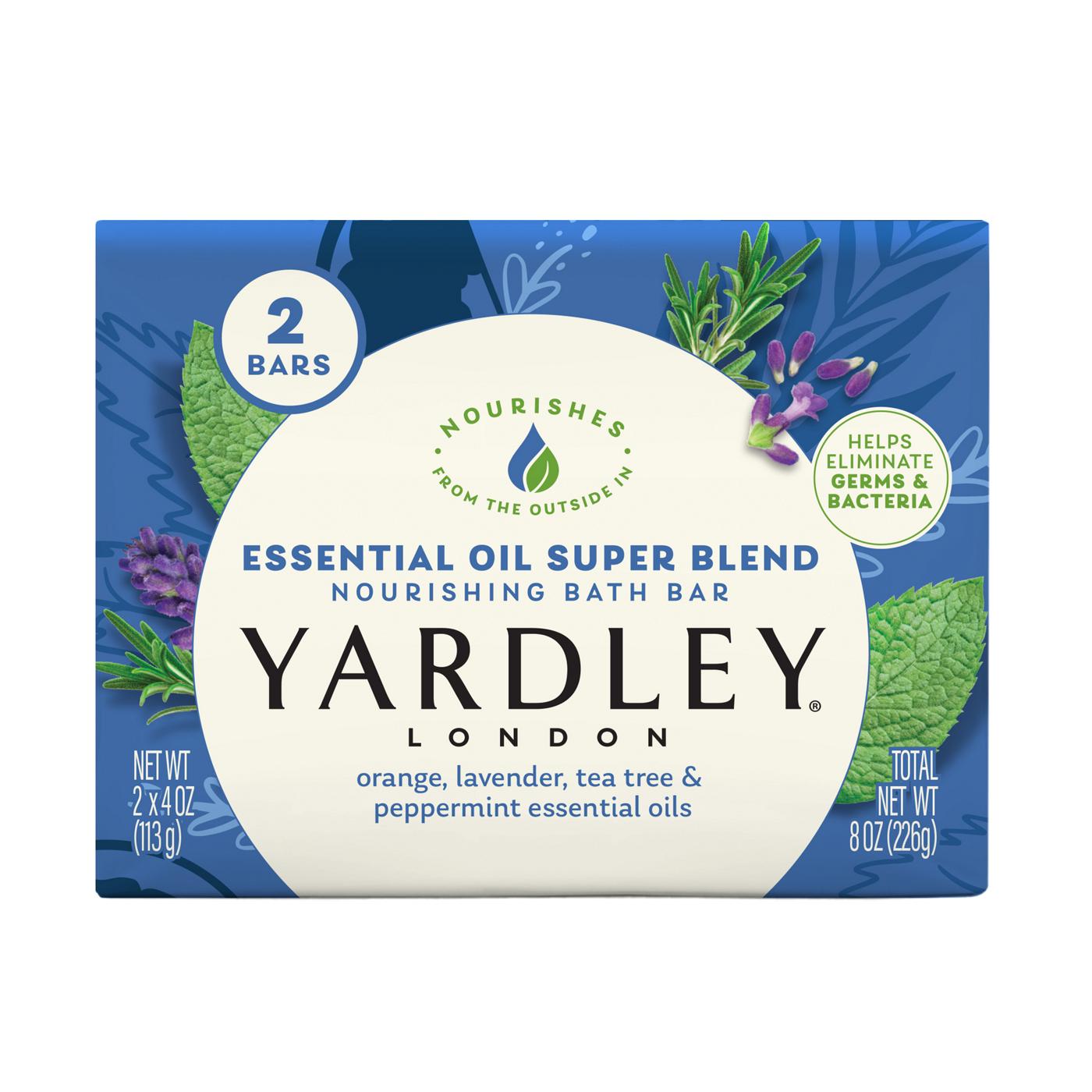 Yardley London Essential Oil Super Blend Bath Bar; image 1 of 8