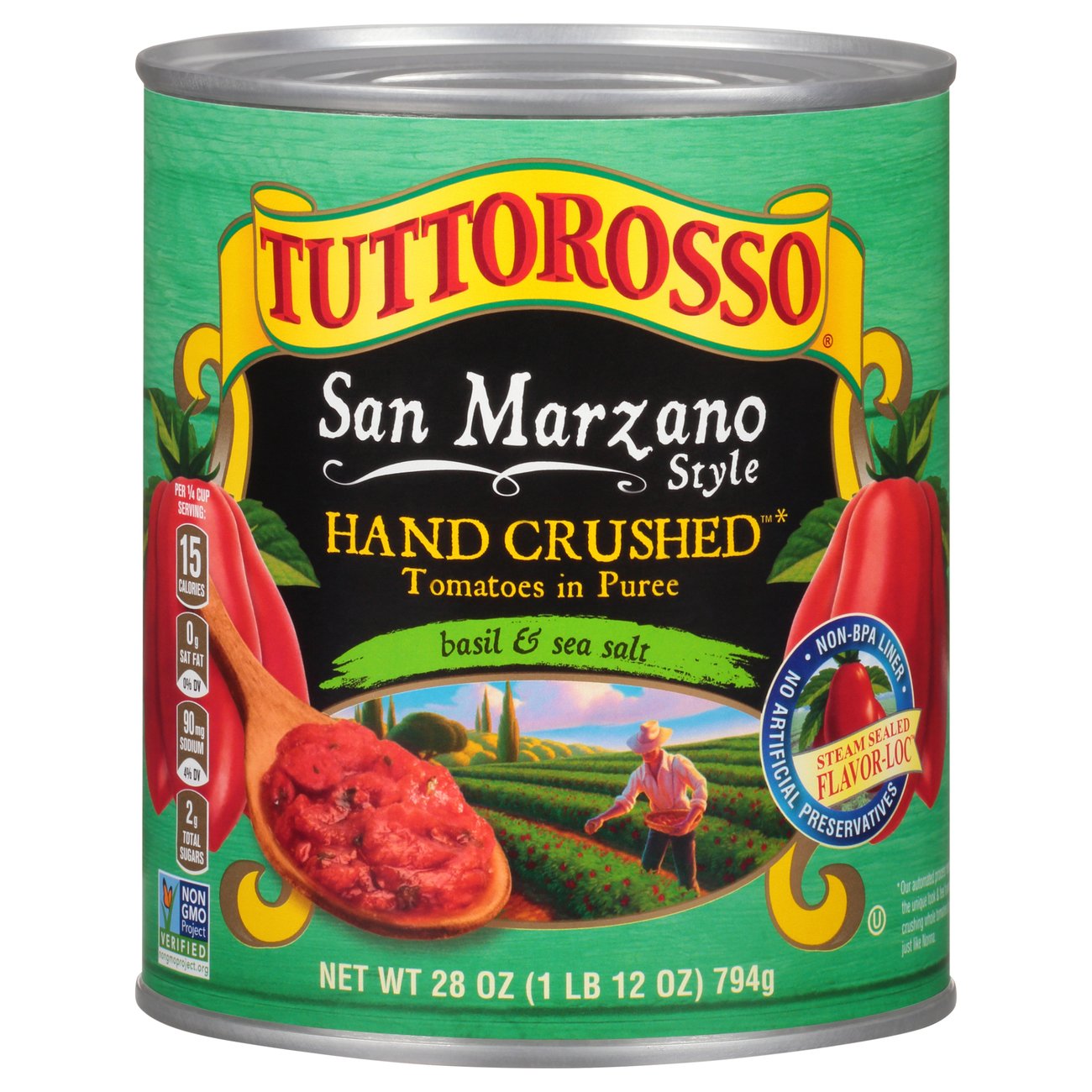 Tuttorosso San Marzano Hand Crushed Tomatoes In Puree Shop Tomatoes
