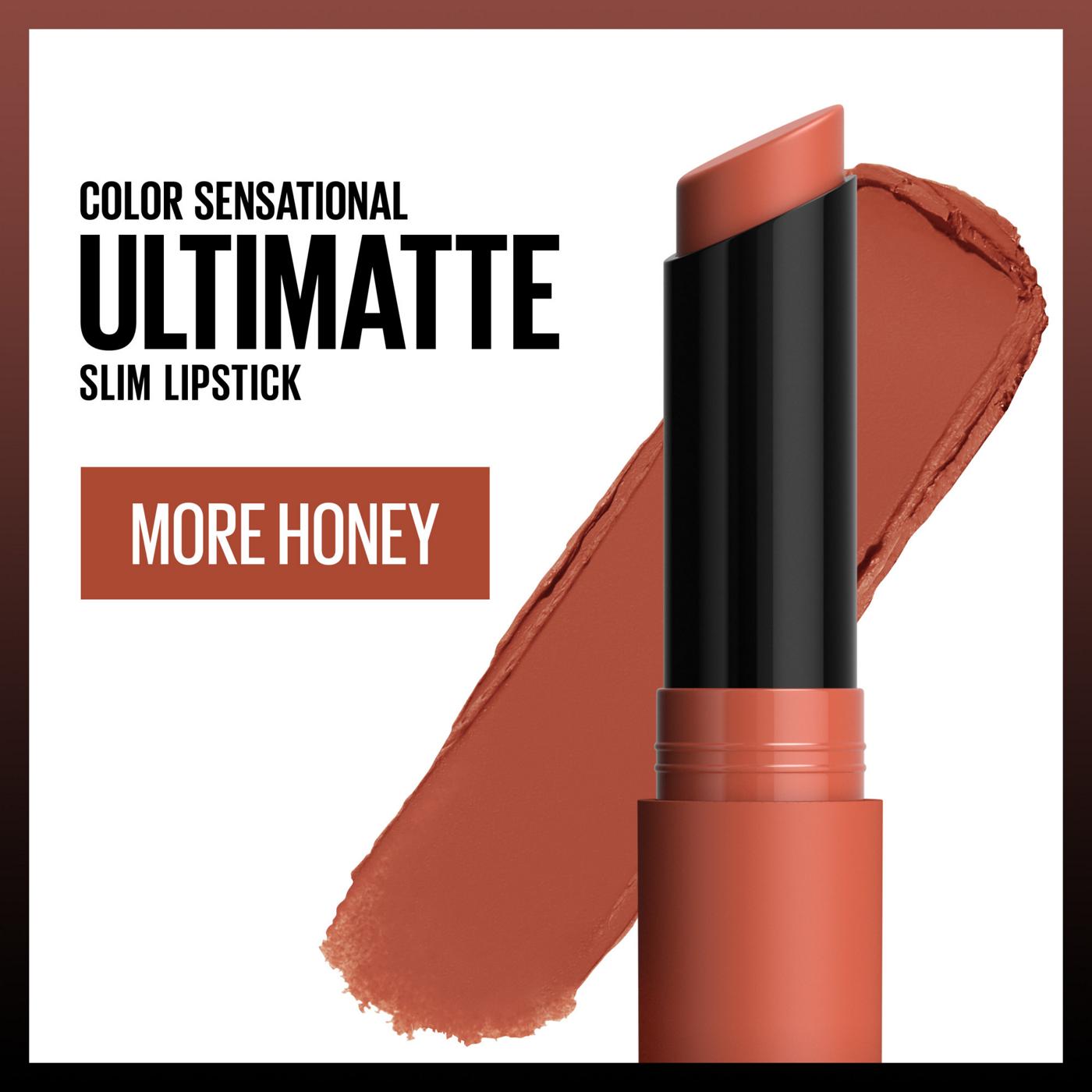 Maybelline Color Sensational Ultimatte Lipstick - More Honey; image 8 of 13