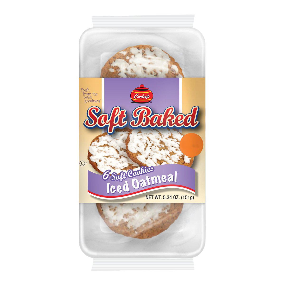 Carley's Iced Oatmeal Cookies Shop Cookies at HEB