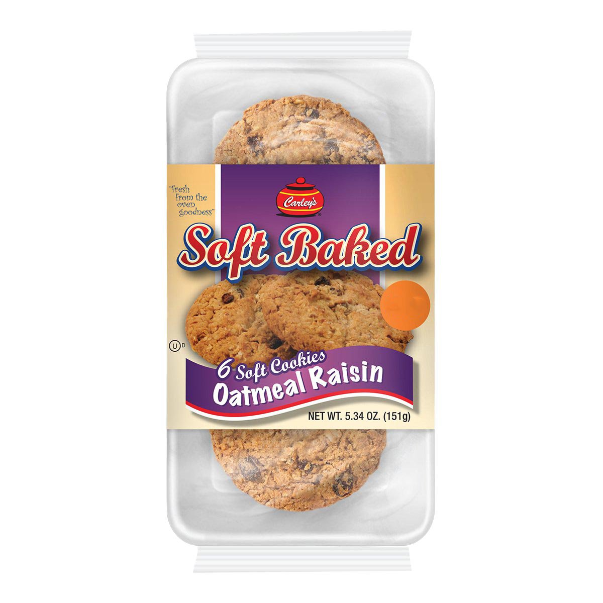 Carley's Oatmeal Raisin Cookies Shop Cookies at HEB