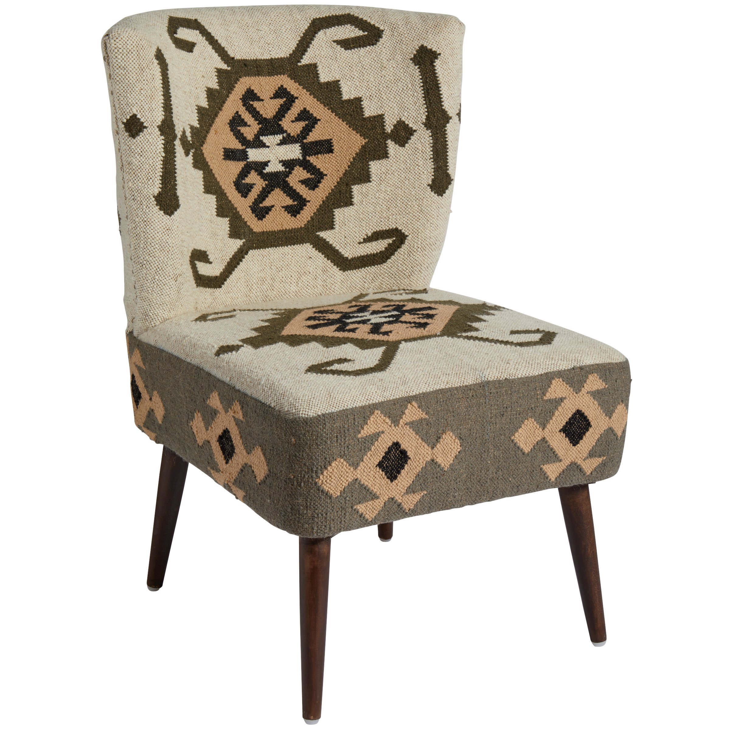 Kilim outlet accent chair