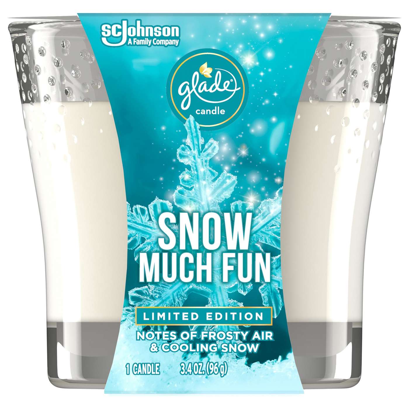 Glade Snow Much Fun Holiday Candle; image 3 of 3