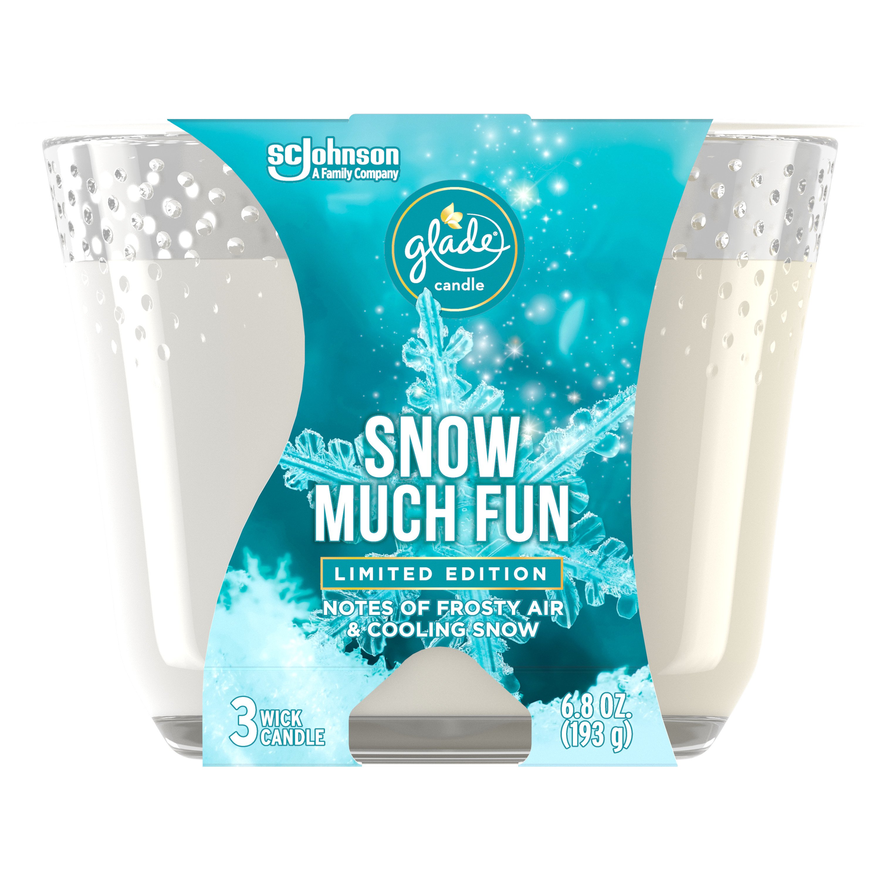 Glade Snow Much Fun Holiday Candle Shop Candles at HEB
