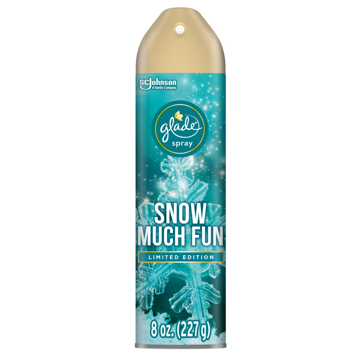 Glade Air Freshener Room Spray - Snow Much Fun; image 1 of 3