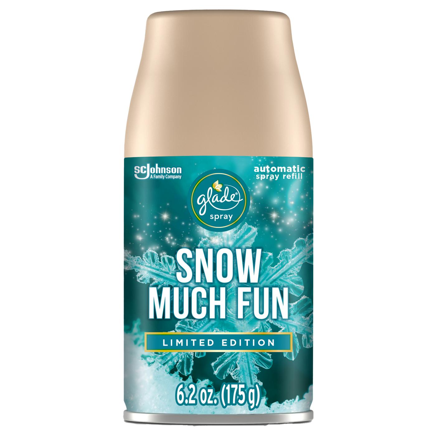 Glade Automatic Spray Refill - Snow Much Fun; image 1 of 2