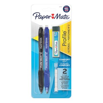 Paper Mate Profile 0.7mm Mechanical Pencil Set, 2 pk