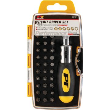 Performance Tool Bit Driver Tool Set, 38 pc
