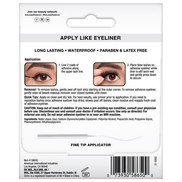 Ardell Duo Line It Lash It Adhesive Waterproof Eyeliner Clear