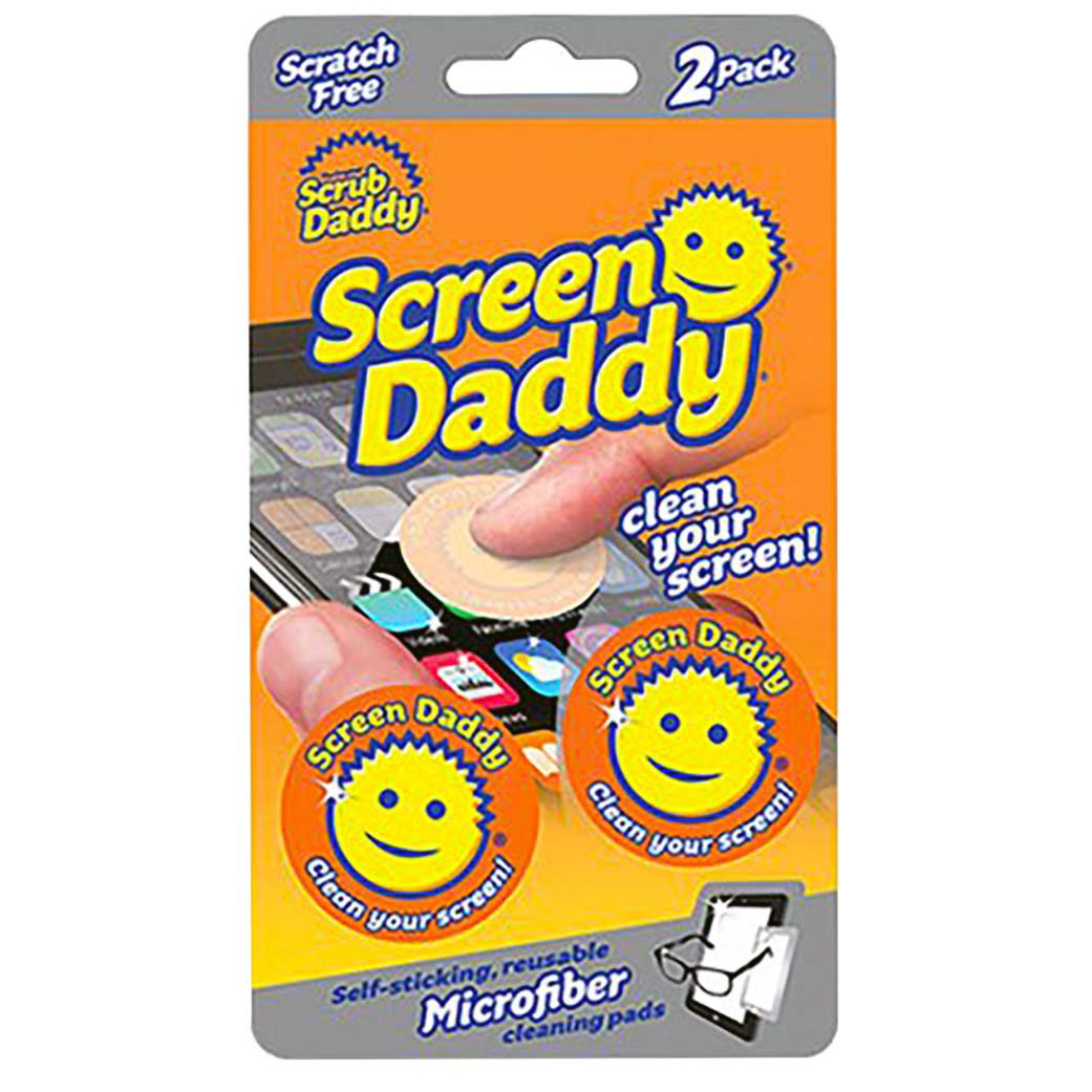 Scrub Daddy SCD2CT2016 Scratch Free Cleaning Pads Screen Daddy Microfiber
