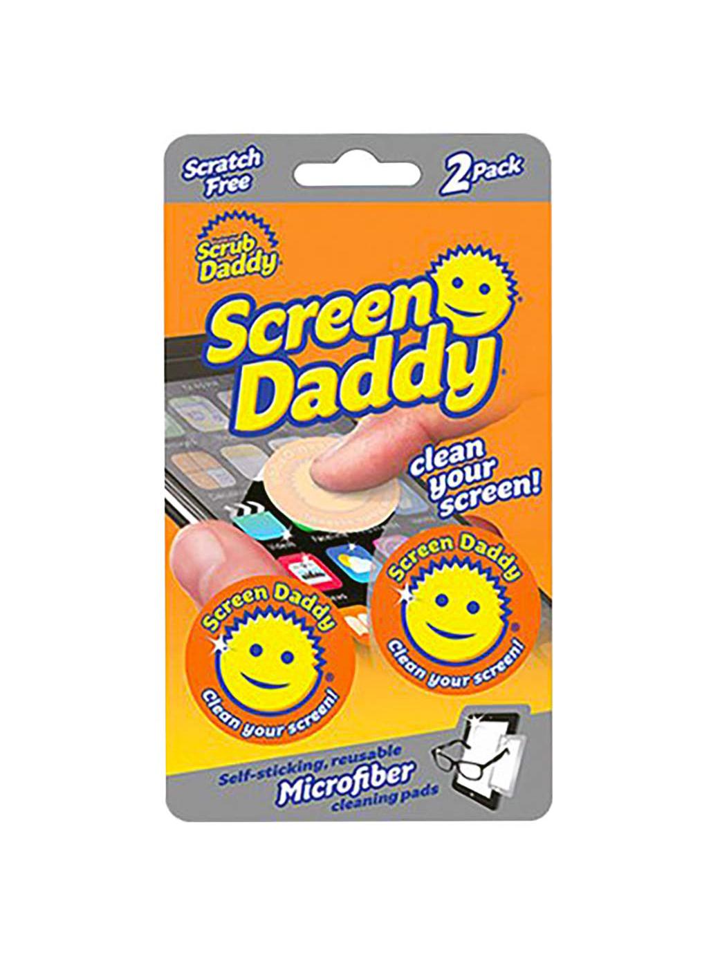 2 Pack Scrub Daddy Dye Free Scrub Mommy Sponge Dual Sided ECO