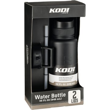KODI by H-E-B Stainless Steel Water Bottle - Matte Black, 32 oz