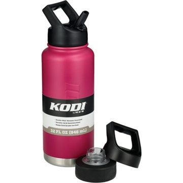 KODI by H-E-B Stainless Steel Water Bottle - Matte Berry Pink