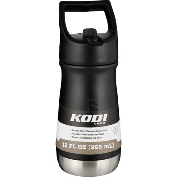 KODI by H-E-B Kids Stainless Steel Water Bottle - Matte Black
